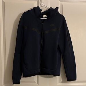 Nike men’s tech zip up (size L) dark navy